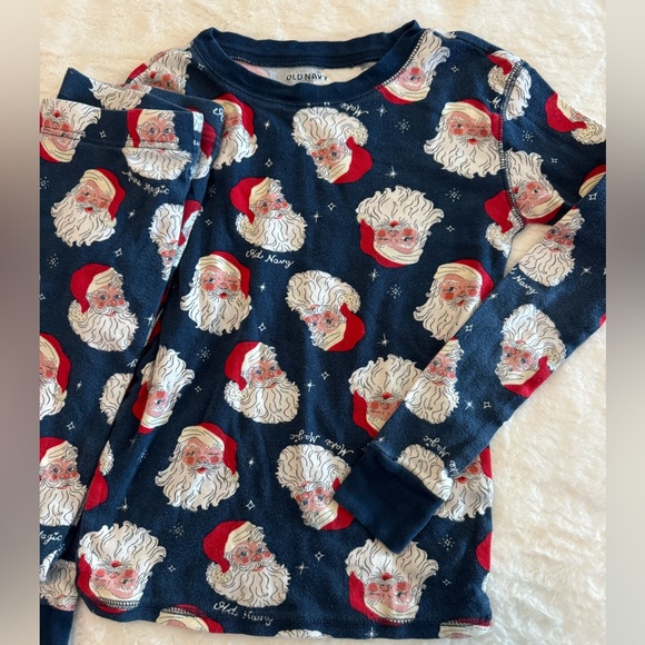 Old Navy Santa Clause Christmas Children’s Pajamas- size L(10) Unisex - Picture 2 of 5